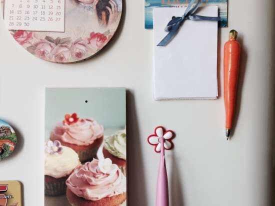 Magnetic diaries for the refrigerator