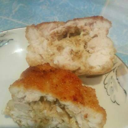 Chicken zrazy Pockmarked ไก่ในหม้อความดันหลายหม้อ Steba