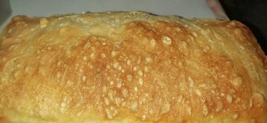 Swedish night bread Lenivka (without kneading)