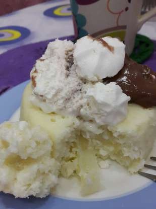 Bounty curd dessert sa microwave