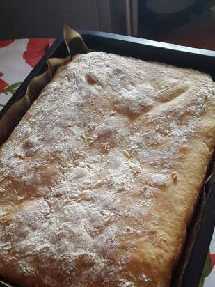 Italyano na ciabatta flatbread