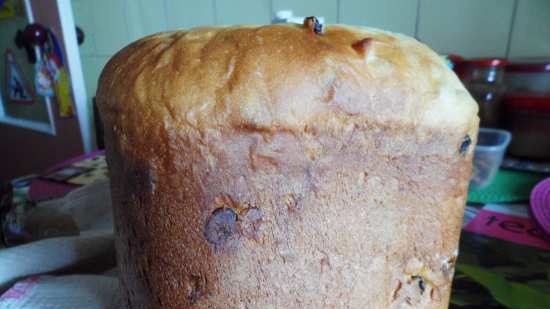 Kulich Royal bummer in a bread machine