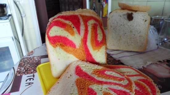 Pane vegetale australiano in una macchina per il pane