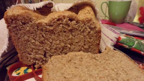 Pane veloce con crusca e cereali