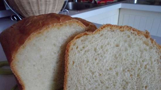 Panasonic SD-257. White bread with semolina