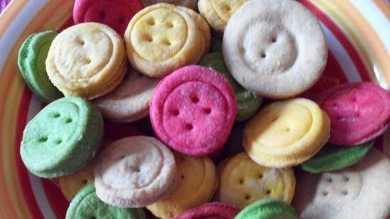 Buttons Cookies (Lò nướng)