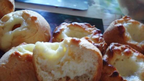 Brioche con crema pasticcera