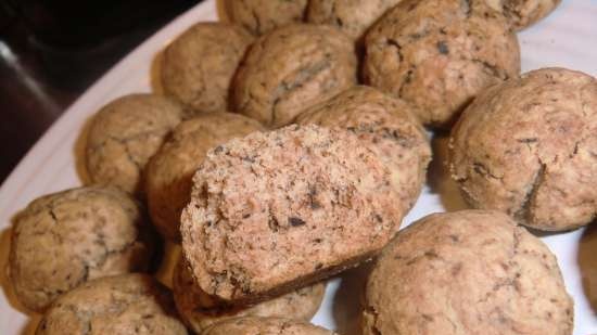 Teufelskusse. Biscotti Baci di un diavolo.