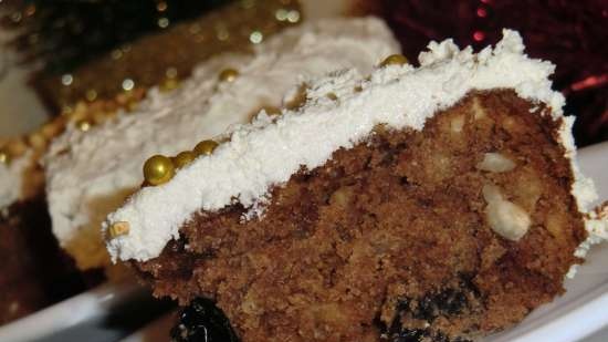 Christmas cake / cupcake (Weihnachtstorte)