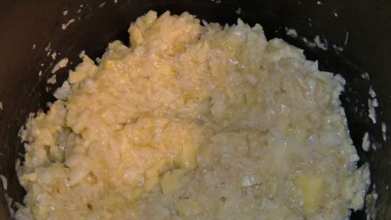 Potato filling for pies / pies in a pressure cooker