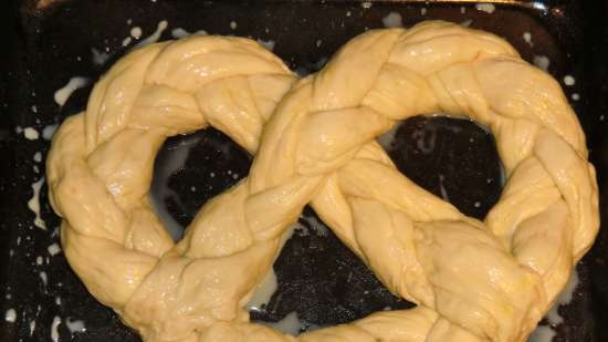 Pretzel para el alumno de primer grado (Schulbrezel)