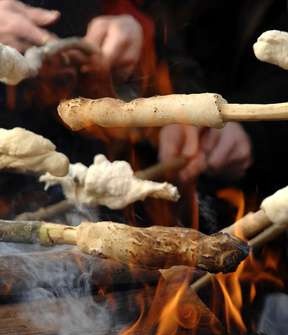 Bastonets de pa (Knueppelbrot)