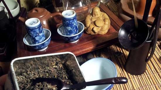 Gongfu cha o ceremonia del té chino