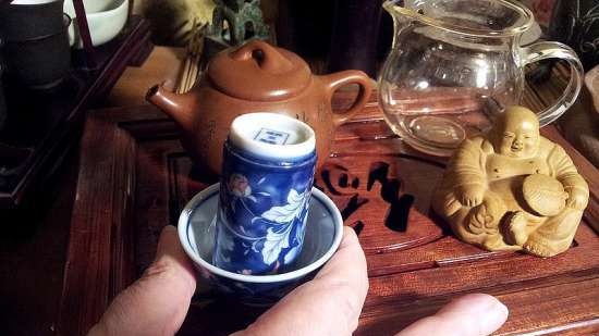 Gongfu cha or Chinese tea ceremony