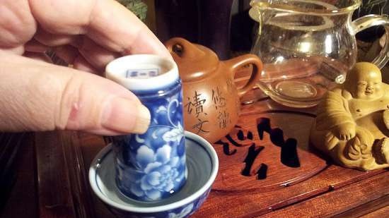 Gongfu cha or Chinese tea ceremony