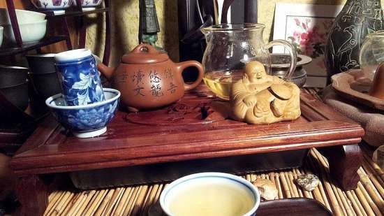 Gongfu cha or Chinese tea ceremony