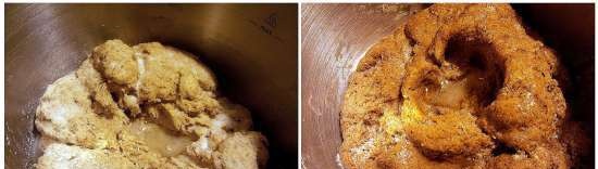 Pane di segale e grano Preferito, due opzioni