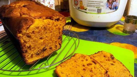 Pastel de cuajada de calabaza Último día de otoño