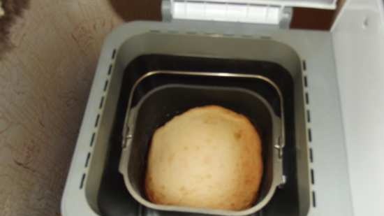 Kulich in una macchina per il pane senza problemi