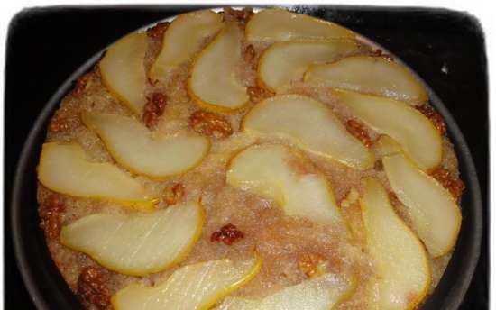 Flip Pie with Pears