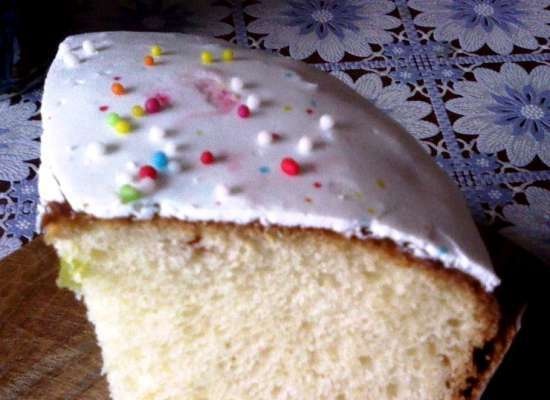 Kulich with Myasoedovskaya in the oven (master class)