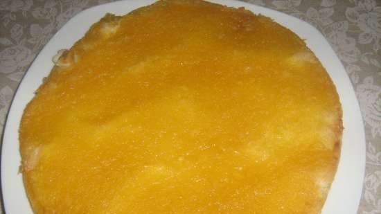 Cottage cheese-orange casserole