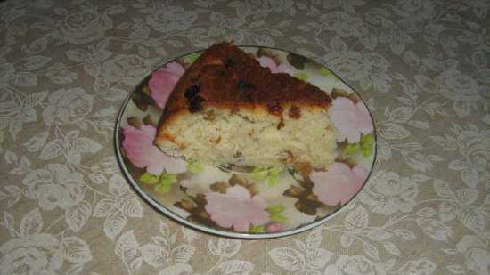 Curd cake with raisins (Pizza maker Princess 115000)