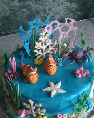 The Little Mermaid Cakes