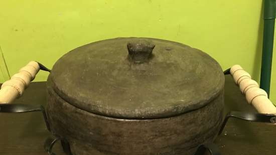 Pentole da forno (cucinare, consigliare, mettere in mostra)