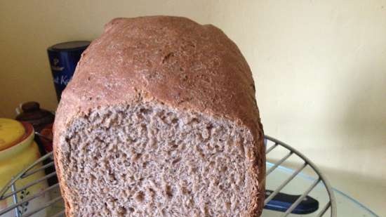 Pane alla birra nera (macchina per il pane)