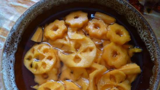 Candied pumpkin fruits Sweet