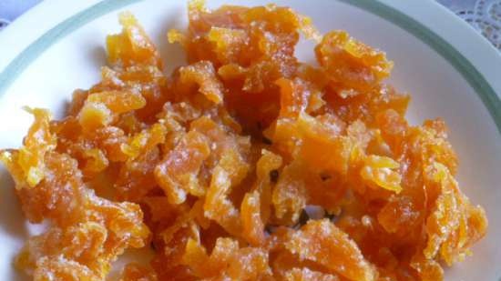 Candied pumpkin fruits Sweet