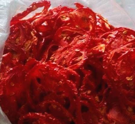 Tomates secos (chips de tomate)