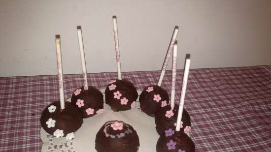 Mga Cake Pops at Cake ball