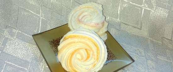 Regenboog meringue