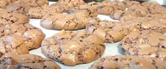 Galletas con chispas de chocolate