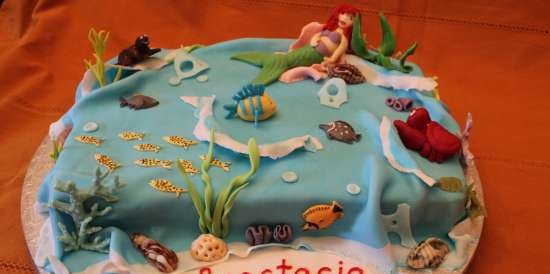 The Little Mermaid Cakes