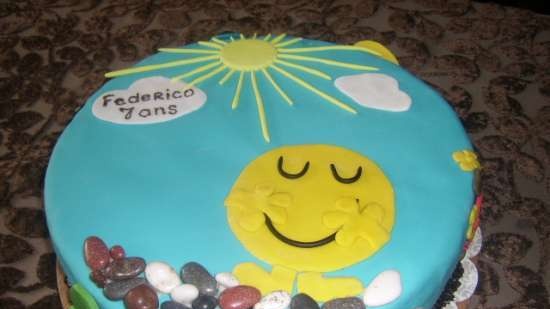 Smilies, sunshine (cakes)