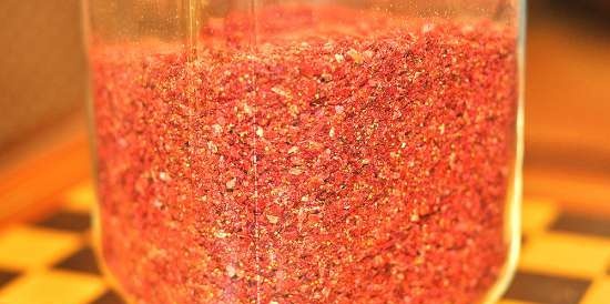 Strawberry natural powder (flour)