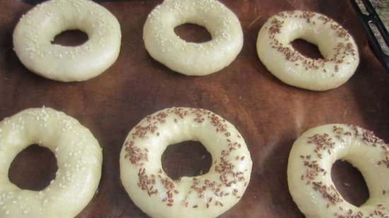 Ukrainske bagels (mesterklasse)