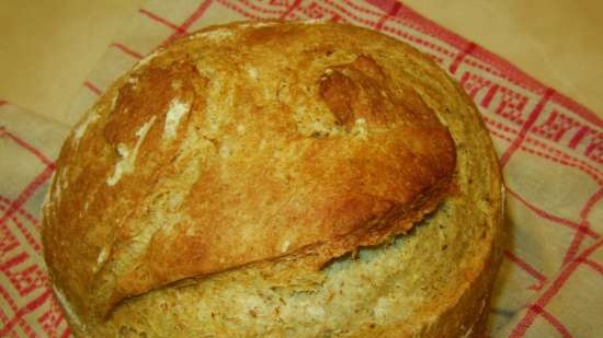 Barrette di frumento con crusca di segale (lievito naturale o lievito)