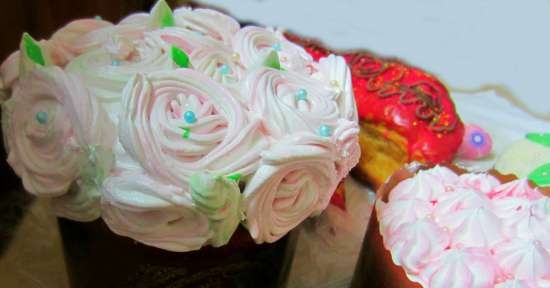 Kulich con Myasoedovskaya en el horno (clase magistral)