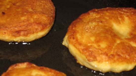 Meat and vegetable pancakes for children