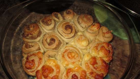 Cheese roses