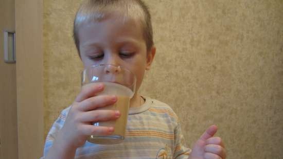 Batido de manzana - Comida de verano para niños