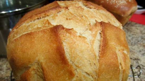 Bread with lavender and buckwheat honey