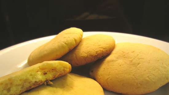 Galletas de requesón con harina de maíz Mañana