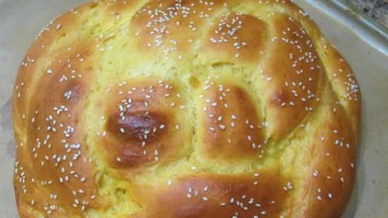 Challah de carbassa