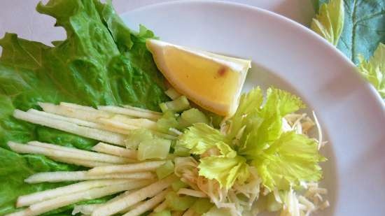 Parisian celery salad