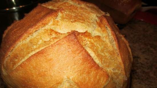 Pane con lavanda e miele di grano saraceno